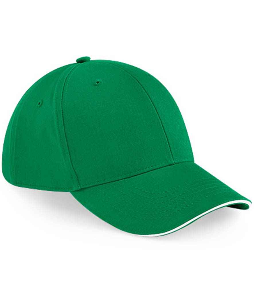Beechfield - Athleisure 6 Panel Cap - BB20 KG/WH ONE