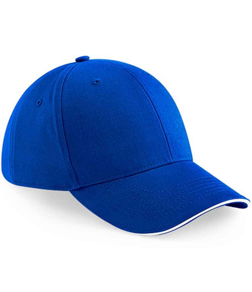 Beechfield - Athleisure 6 Panel Cap - BB20 RY/WH ONE