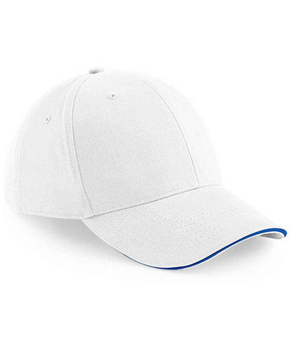 Beechfield - Athleisure 6 Panel Cap - BB20 WH/RY ONE