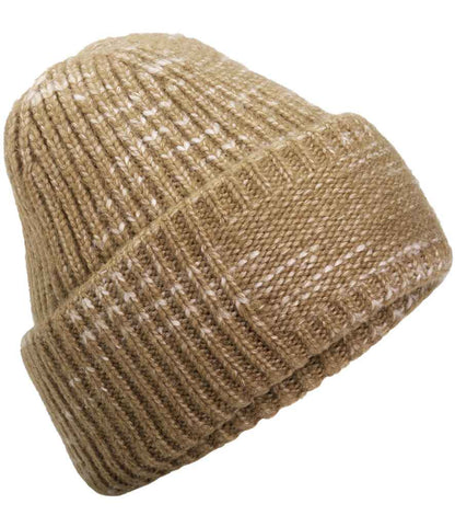 Beechfield - Chunky Knitted Patch Beanie
