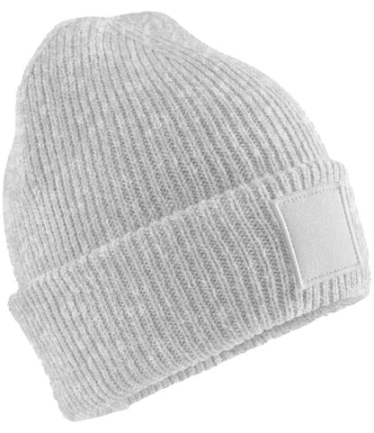 Beechfield - Kids Deep Cuffed Tonal Patch Beanie