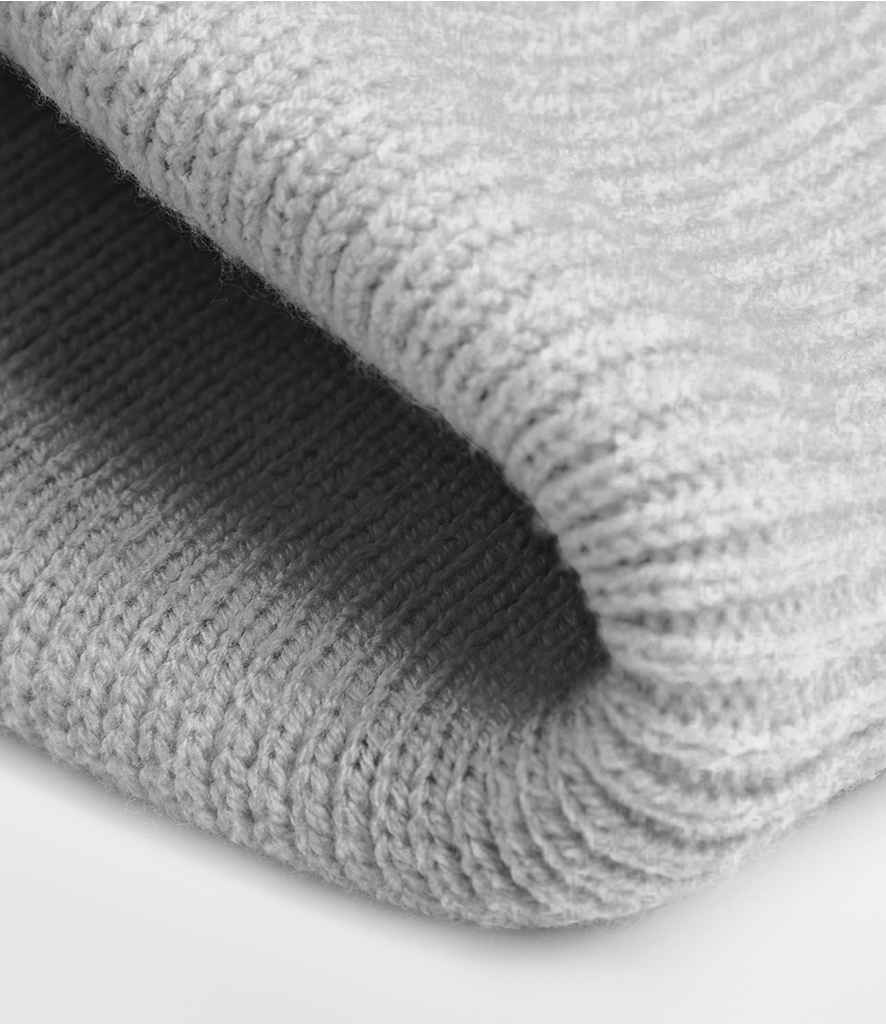 Beechfield Deep Cuff Tonal Patch Beanie - Pierre Francis