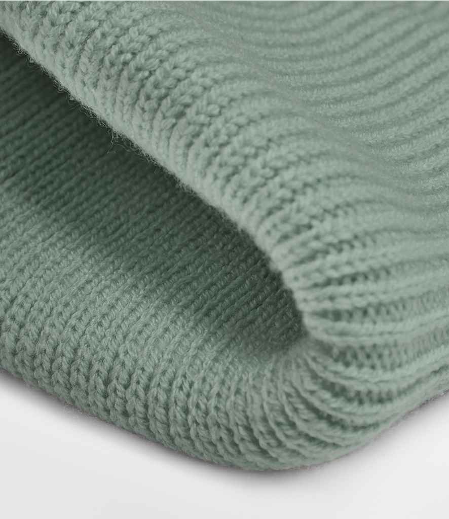 Beechfield Deep Cuff Tonal Patch Beanie - Pierre Francis
