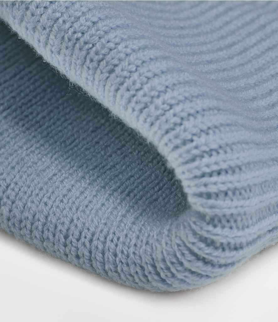 Beechfield Deep Cuff Tonal Patch Beanie - Pierre Francis