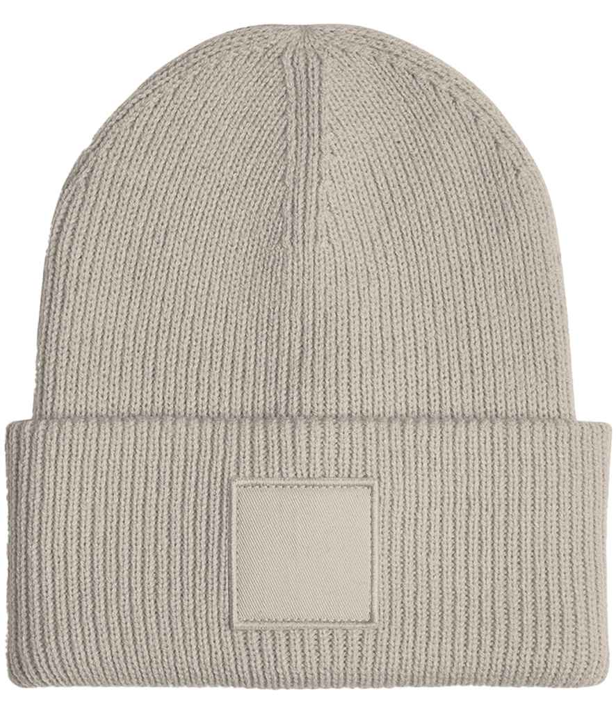 Beechfield Deep Cuff Tonal Patch Beanie - Pierre Francis