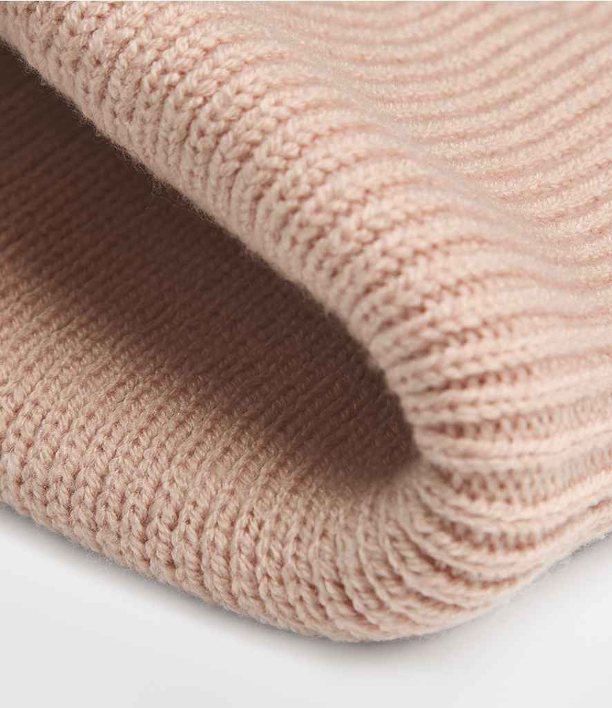 Beechfield Deep Cuff Tonal Patch Beanie - Pierre Francis