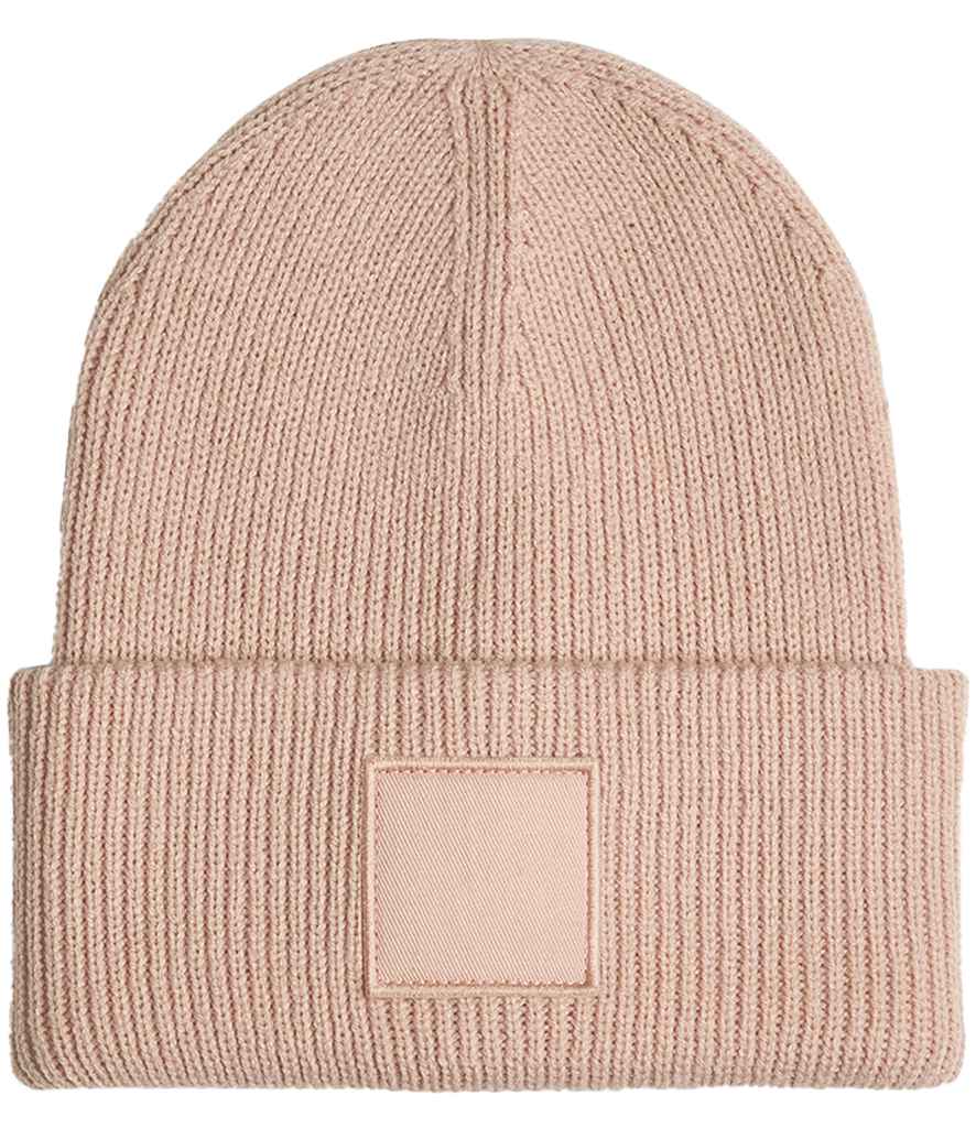 Beechfield Deep Cuff Tonal Patch Beanie - Pierre Francis