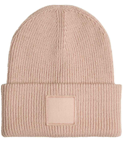 Beechfield Deep Cuff Tonal Patch Beanie - Pierre Francis