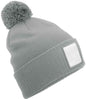 Beechfield - Appliqué Patch Pom Beanie