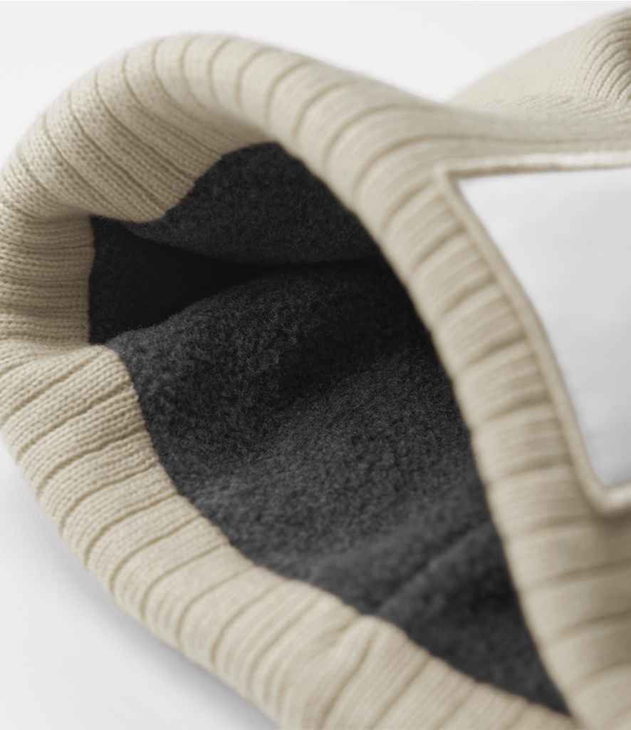 Beechfield - Appliqué Patch Pom Beanie - Pierre Francis