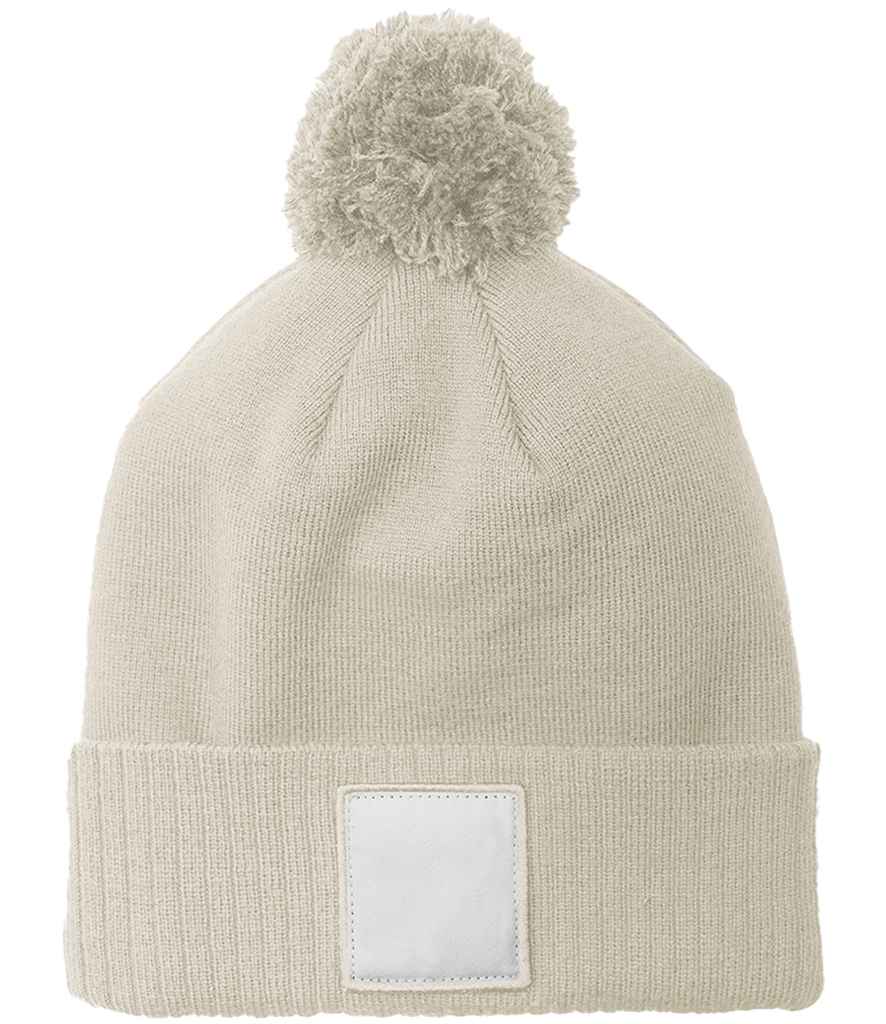 Beechfield - Appliqué Patch Pom Beanie - Pierre Francis