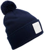 Beechfield - Appliqué Patch Pom Beanie