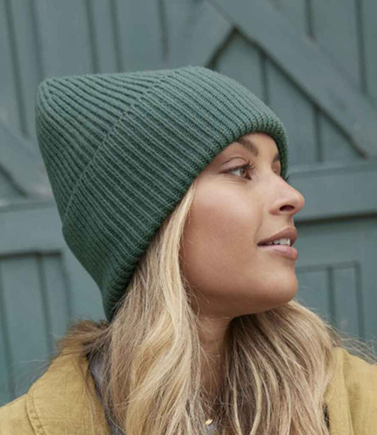 Beechfield - Recycled Oversized Cuffed Beanie