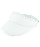 Beechfield - Sports Sun Visor - White (Front)