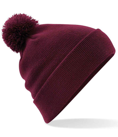 Beechfield - Original Pom Pom Beanie - BB426 BLK ONE