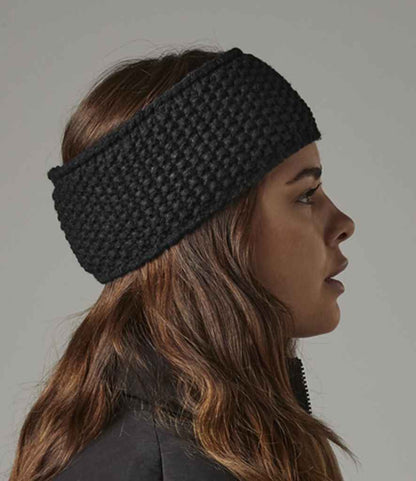 Beechfield - Slopeside Waffle Headband - BB434 BLK ONE