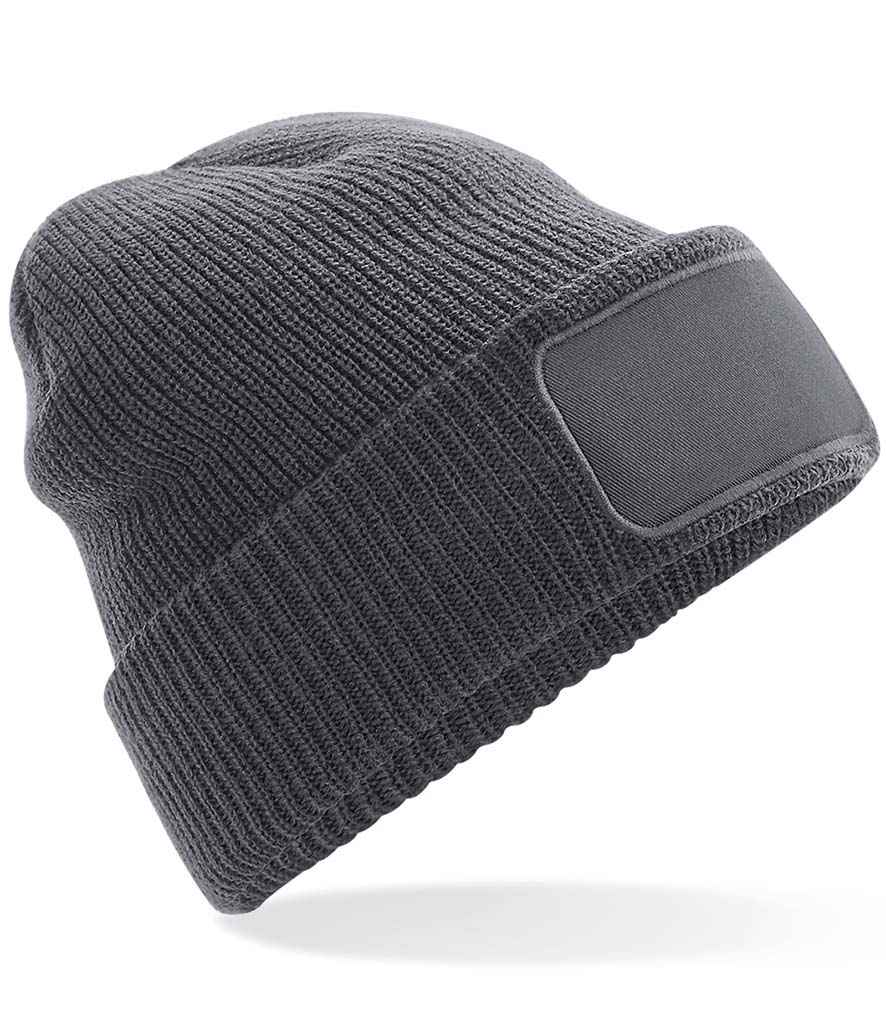 Beechfield - Thinsulate™ Patch Beanie - BB440 BLK ONE