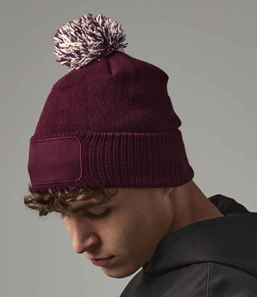 Beechfield - Snowstar® Printers Beanie - BB443 BU/OW ONE