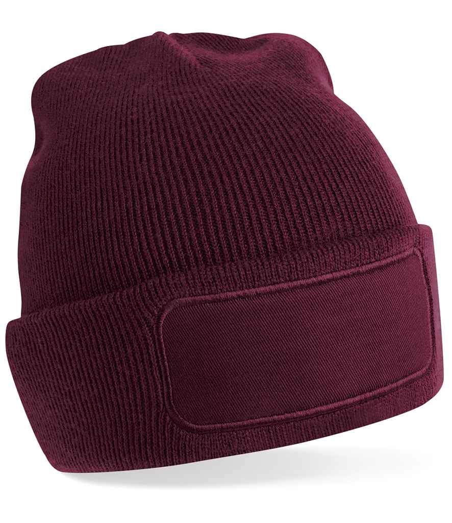 Beechfield - Original Patch Beanie - BB445 BUR ONE