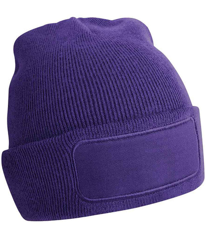 Beechfield - Original Patch Beanie - BB445 PUR ONE