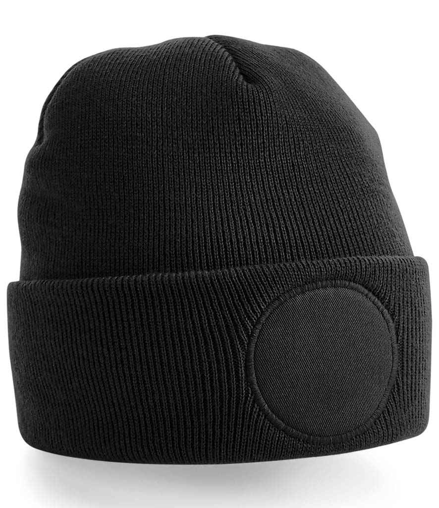 Beechfield - Circular Patch Beanie - BB446 BLK ONE