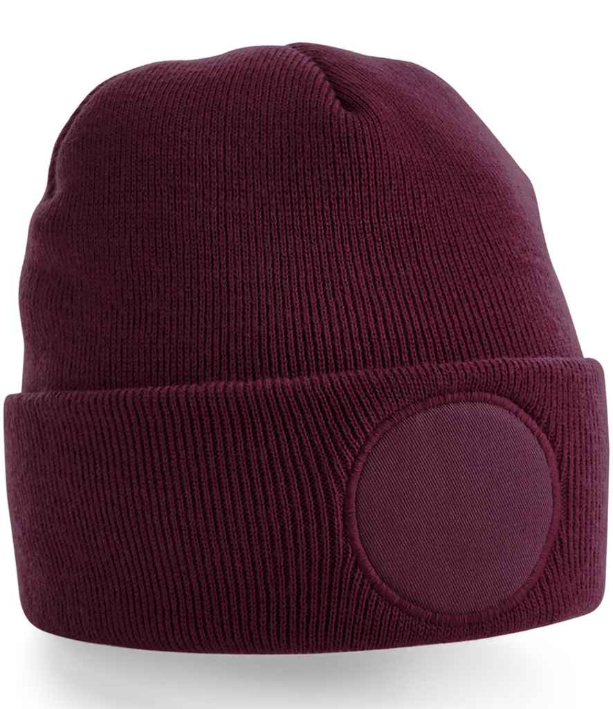 Beechfield - Circular Patch Beanie - BB446 BUR ONE