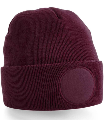 Beechfield - Circular Patch Beanie - BB446 BUR ONE