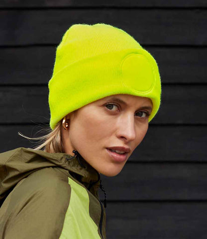 Beechfield - Circular Patch Beanie - BB446 FLY ONE