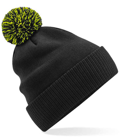 Beechfield - Snowstar® Beanie - BB450 BK/LM ONE