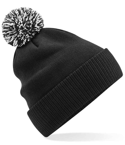 Beechfield - Snowstar® Beanie - BB450 BK/WH ONE