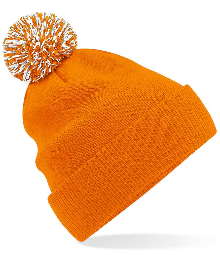 Beechfield - Snowstar® Beanie - BB450 OR/WH ONE