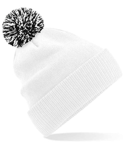 Beechfield - Snowstar® Beanie - BB450 WH/BK ONE