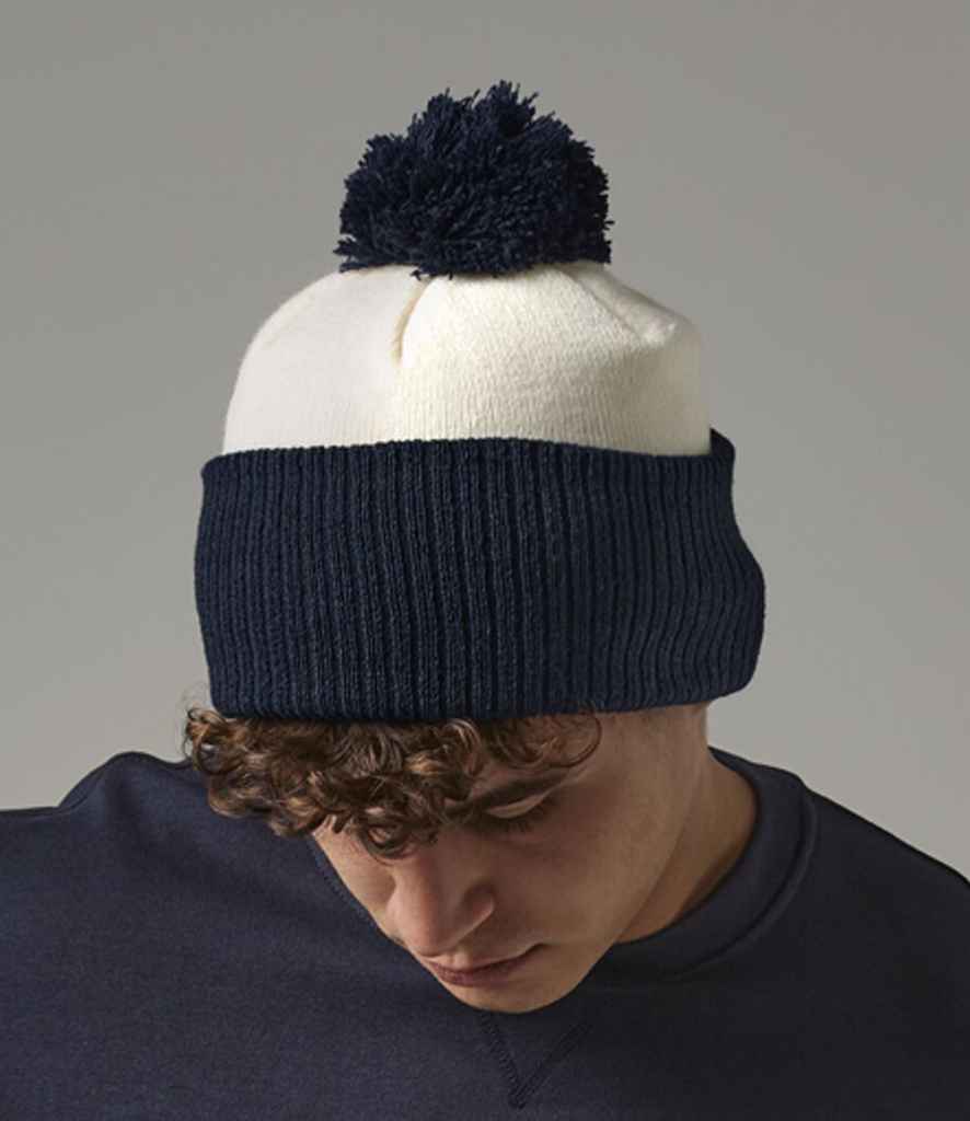 Beechfield - Snowstar® Two Tone Beanie - BB451 OW/FN ONE