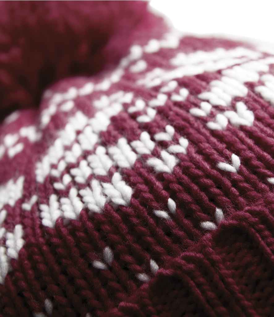 Beechfield - Fair Isle Snowstar® Beanie - Pierre Francis