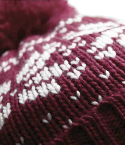 Beechfield - Fair Isle Snowstar® Beanie - Pierre Francis