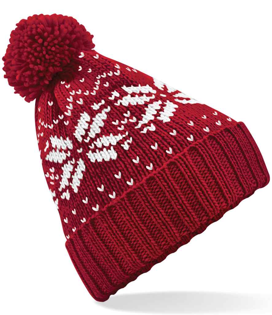 Beechfield - Fair Isle Snowstar® Beanie - Pierre Francis