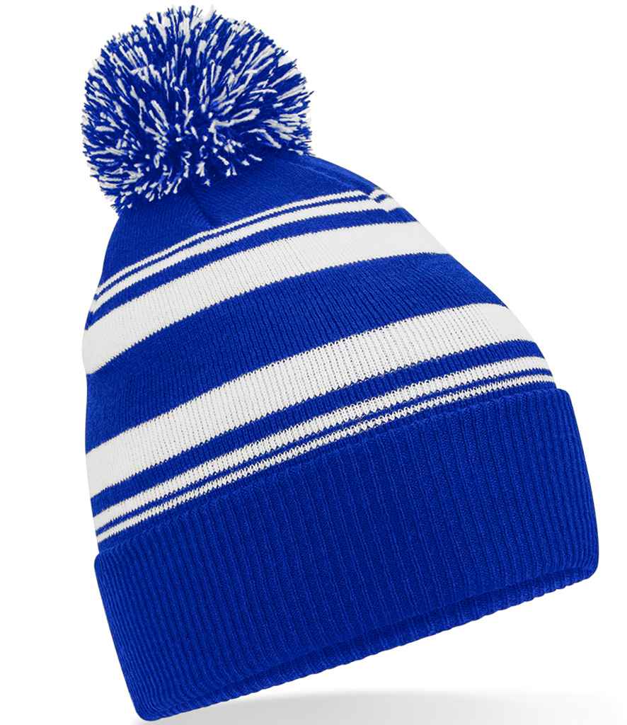 Beechfield - Striped Fan Beanie - Pierre Francis