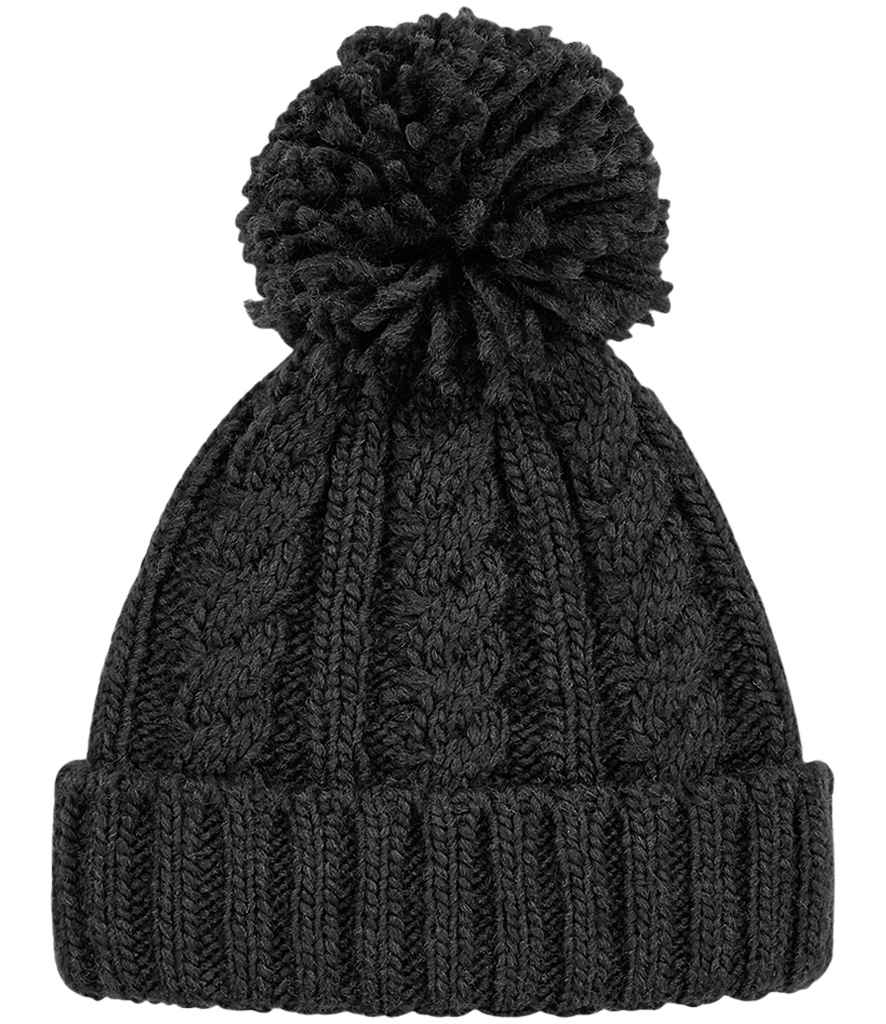 Beechfield - Cable Knit Melange Beanie - Pierre Francis