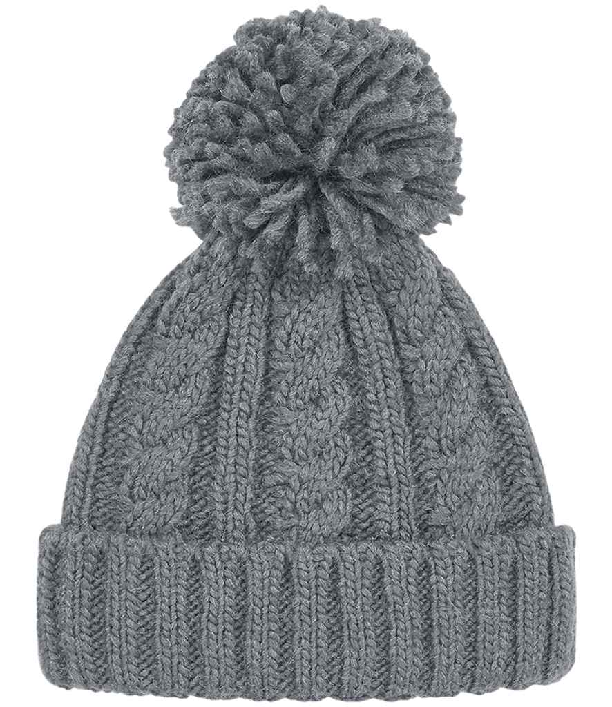 Beechfield - Cable Knit Melange Beanie - Pierre Francis