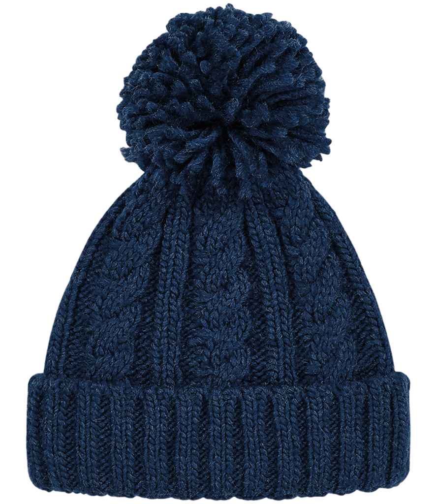 Beechfield - Cable Knit Melange Beanie - Pierre Francis