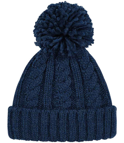 Beechfield - Cable Knit Melange Beanie - Pierre Francis