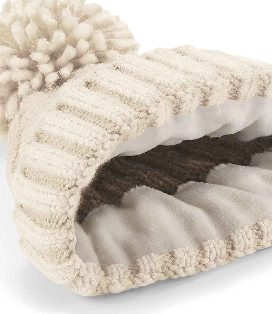 Beechfield - Cable Knit Melange Beanie - Pierre Francis