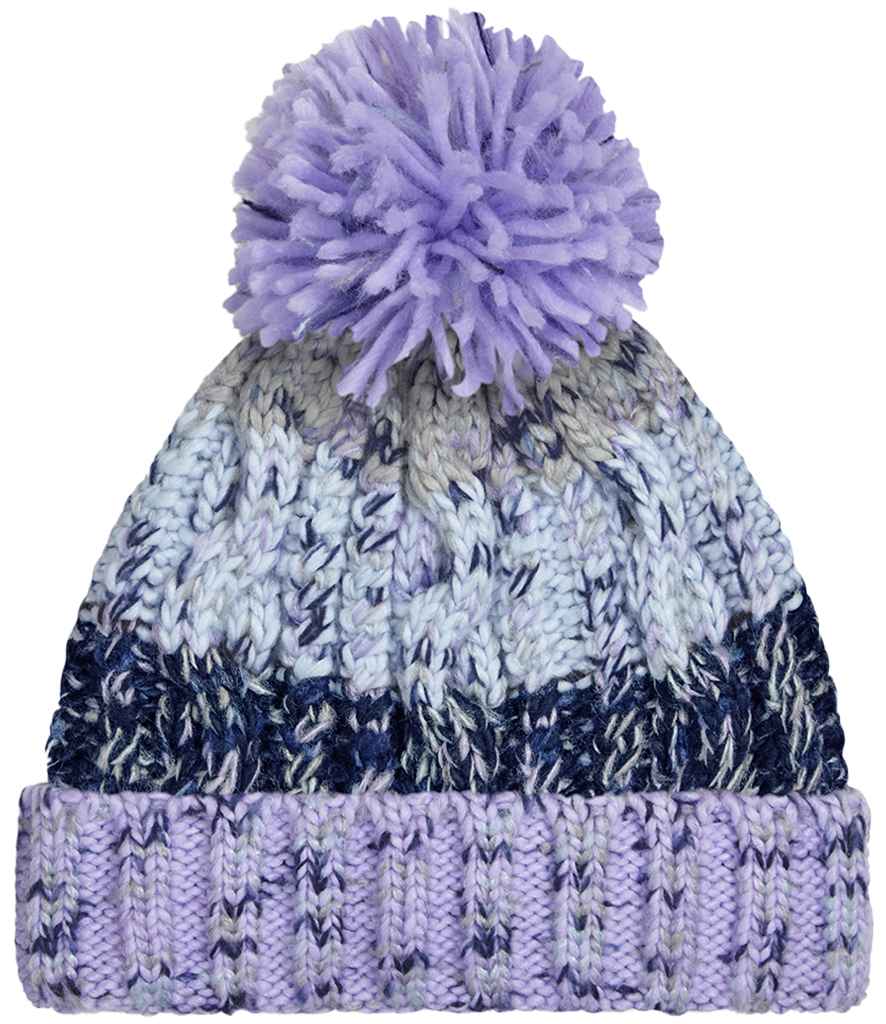 Beechfield - Corkscrew Pom Pom Beanie - Pierre Francis
