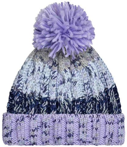 Beechfield - Corkscrew Pom Pom Beanie - Pierre Francis