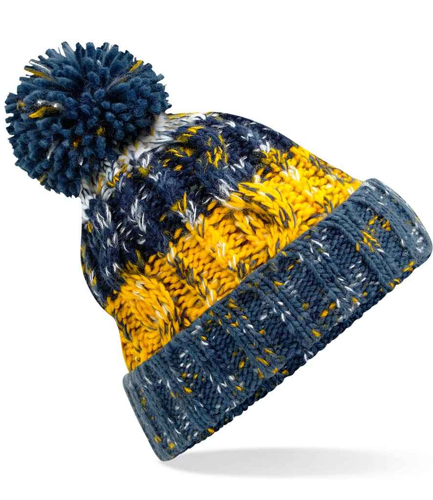Beechfield - Corkscrew Pom Pom Beanie - BB486 MGF ONE