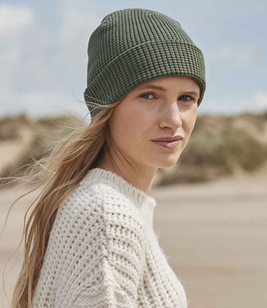 Beechfield - Organic Cotton Waffle Beanie - Pierre Francis