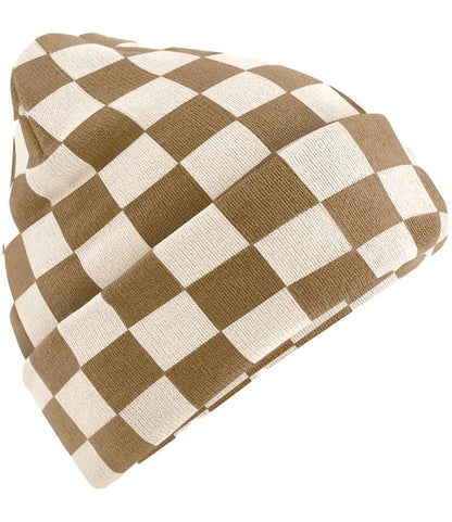 Beechfield - Checkerboard Beanie - BB531 BI/AL ONE
