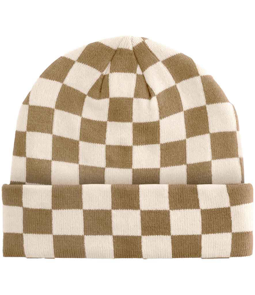 Beechfield - Checkerboard Beanie - Pierre Francis