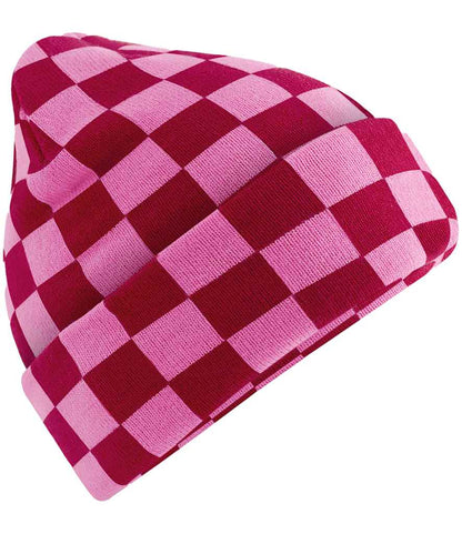 Beechfield - Checkerboard Beanie - BB531 BI/AL ONE
