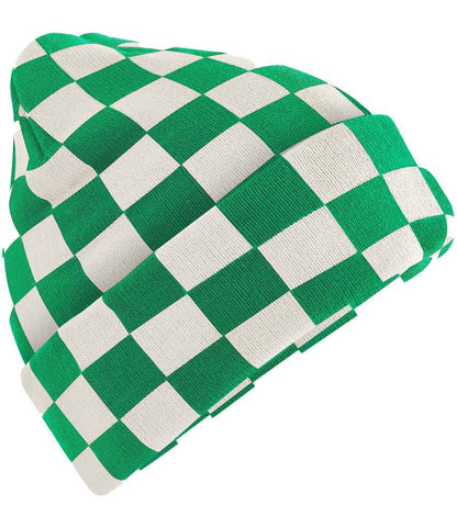 Beechfield - Checkerboard Beanie - BB531 BI/AL ONE